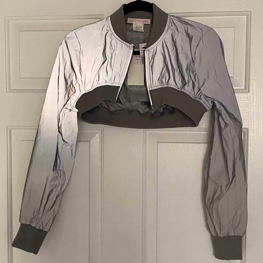 Holographic Half Jacket